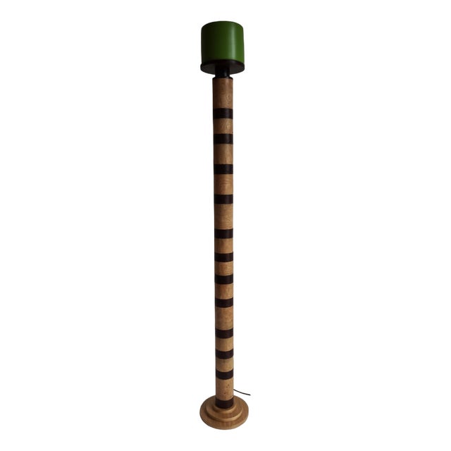 Dorica Green Floor Lamp by Pietro Meccani for Meccani Design For Sale