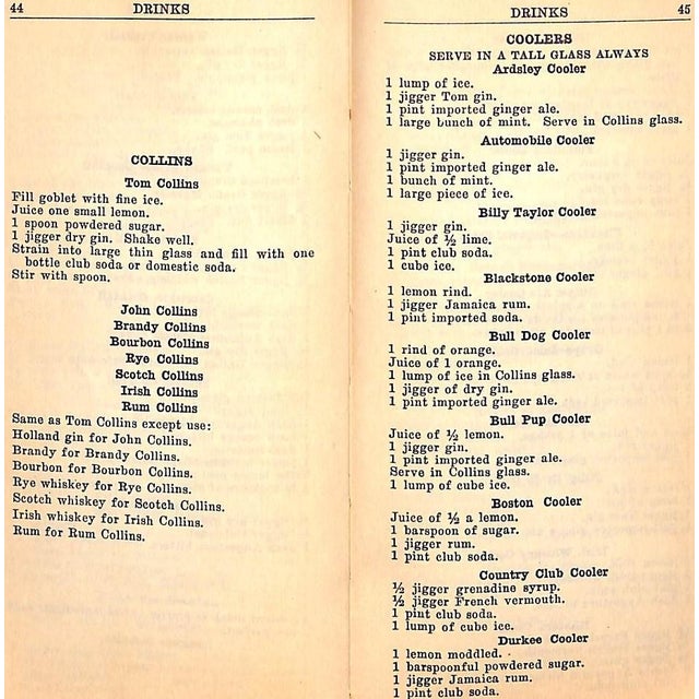 STRAUB, Jacques [96] pp. The Hotel Monthly Press 1914 6 1/2" x 3 1/2" The author of this book was wine steward of The...