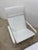 White Toussaint and Angeloni White Leather Lounge Chair and Footrest for Matteo Grassi For Sale - Image 8 of 17