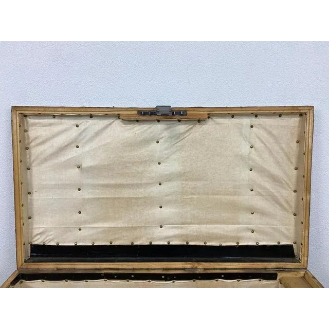 Antique Travel Chest, 1700s For Sale - Image 3 of 16