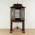 Chinese Vintage Chinese Chippendale Style Pagoda Glass Front Cabinet on Stand by Maitland Smith For Sale - Image 3 of 18