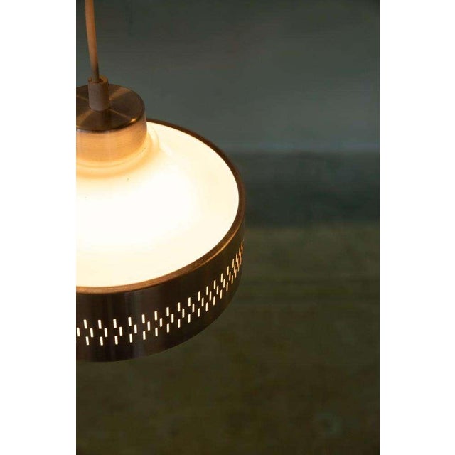 Vintage Swedish Glass Hanging Lamp, 1960s For Sale - Image 16 of 17