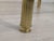 Metal Hollywood Regency Coffee Table in Gold and Glass, 1972 For Sale - Image 7 of 12