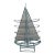 Vintage Nautical Wrought Iron Green Sail Boat Wine Rack For Sale