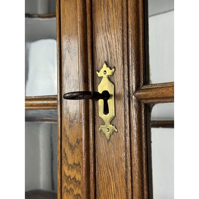 Belgian Oak Display Bookcase For Sale - Image 14 of 18