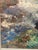 Hundt, Waterfall, 1950s, Oil Painting on Panel, Framed For Sale - Image 11 of 16