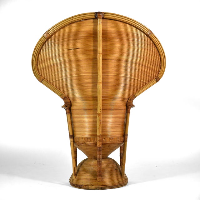 Wood Danny Ho Fong "Emperor" Peacock Chair For Sale - Image 7 of 12