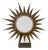 Diminutive Jacques Adnet, Attributed -Sunburst Fire Screen, France, C 1950 For Sale