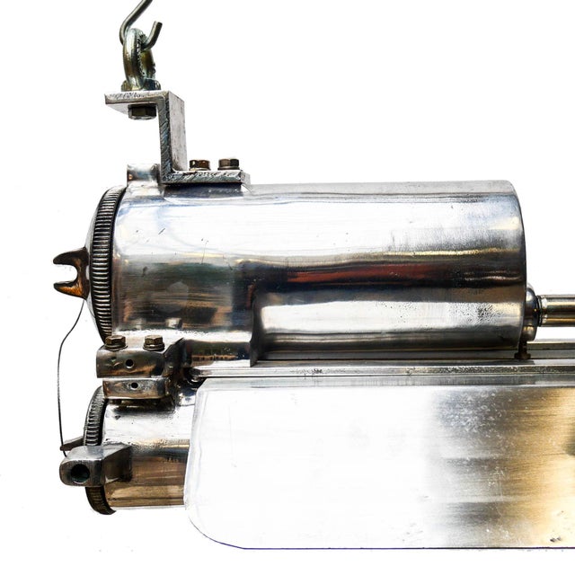 Aluminum Cast Explosion-Proof Fluorescent Light, 1970s For Sale - Image 6 of 18