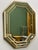Glass Large Octagonal Wall Mirror in Layered Mirrored Glass witl Gilt Accents from Deknudt For Sale - Image 7 of 11