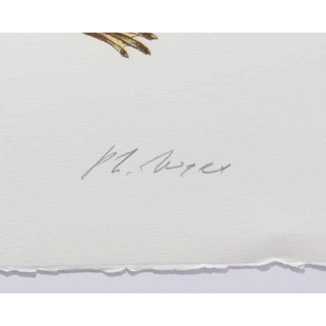 Art Deco 1969 “Les Papillons” Limited Edition Lithograph by Philippe Noyer For Sale - Image 3 of 9