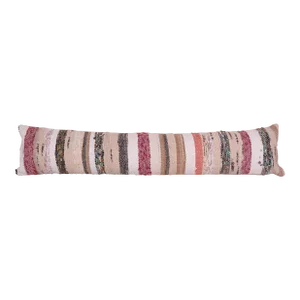 Turkish Rag Rug Pillow Cover 10'' X 45''