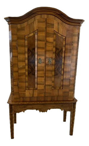 Dutch Inlaid Markertery Cabinet, 1800