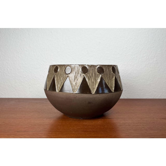 Mid-Century Modern Danish Studio Pottery Bowl from Sejer Keramik, 1960s For Sale - Image 9 of 14
