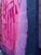 Wood Bold Magenta and Navy Large Textured Wall Art For Sale - Image 7 of 7