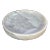 Handmade Italian Carrara Marble Tondo' Round Bowl 2023 For Sale