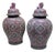 Late 19th Century 2 Japanese Ginger Jars With Foo Dog For Sale