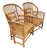 Vintage Brighton Pavilion Large Chairs Chinoiserie Style Bamboo With Caning Seat- A Pair For Sale