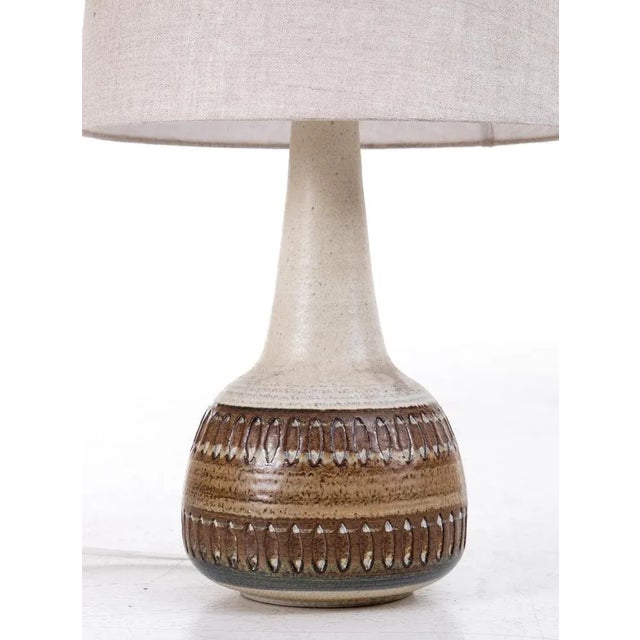 Ceramic Table Lamps attributed to Søholm Keramik, Denmark, 1960s, Set of 2 For Sale - Image 7 of 8