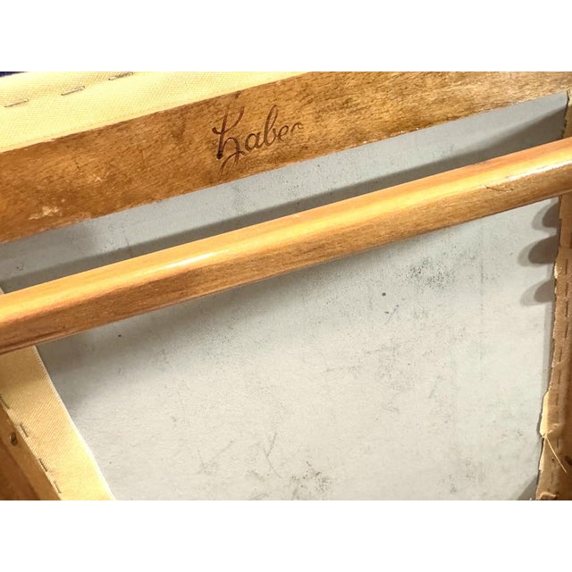 Vintage Lattice Chair from Habeo, 1960s, in Very Good conditions. Designed 1960 to 1969 This piece has an attribution...