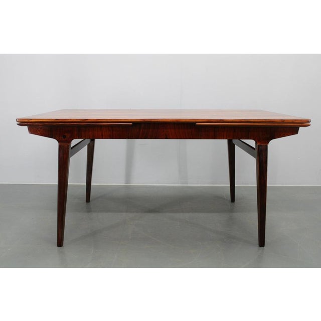 Mid-Century Danish Extendable Dining Table, Denmark, 1960s For Sale - Image 3 of 18