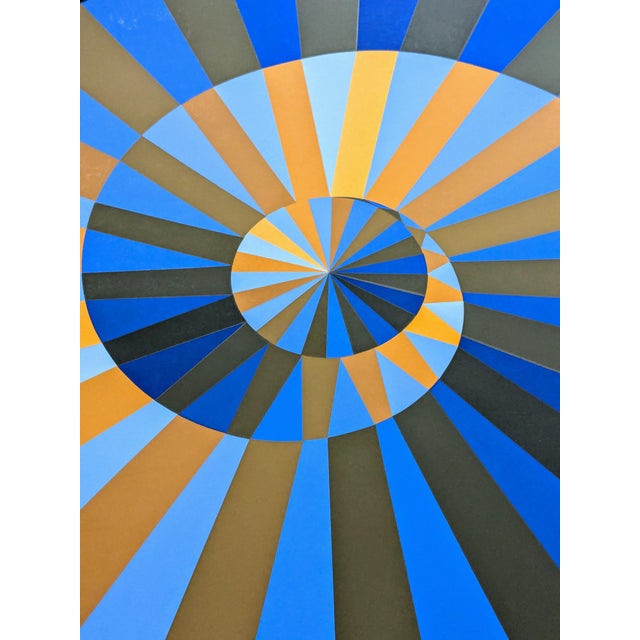 Victor Vasarely, Olympia, 1971, Large Color Silkscreen For Sale - Image 4 of 10