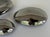 Revelations Modern Mirror Cabochons Sculptures Set of 3 For Sale - Image 4 of 4