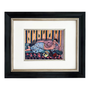 1940s Matisse 11 Odalisque Little Red Coffer Framed