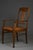Art Deco Oak Armchair with Leather Seat, 1920s-1930s For Sale - Image 13 of 13