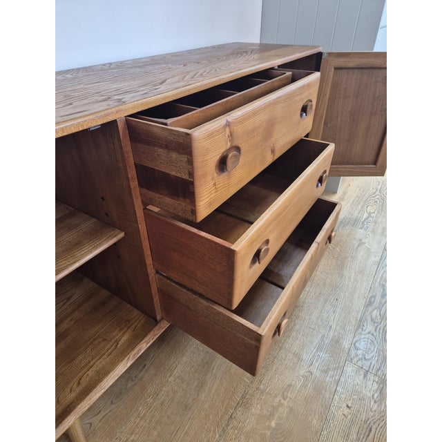 Mid-Century Elm Sideboard from Ercol, 1970s For Sale - Image 10 of 18