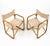 Mid-Century Modern Mid-Century Bamboo and Fabric Director's Folding Chairs, Italy, 1960s, Set of 2 For Sale - Image 3 of 18