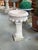 18th Century Italian Holy Water Font in Carved Marble For Sale - Image 16 of 18