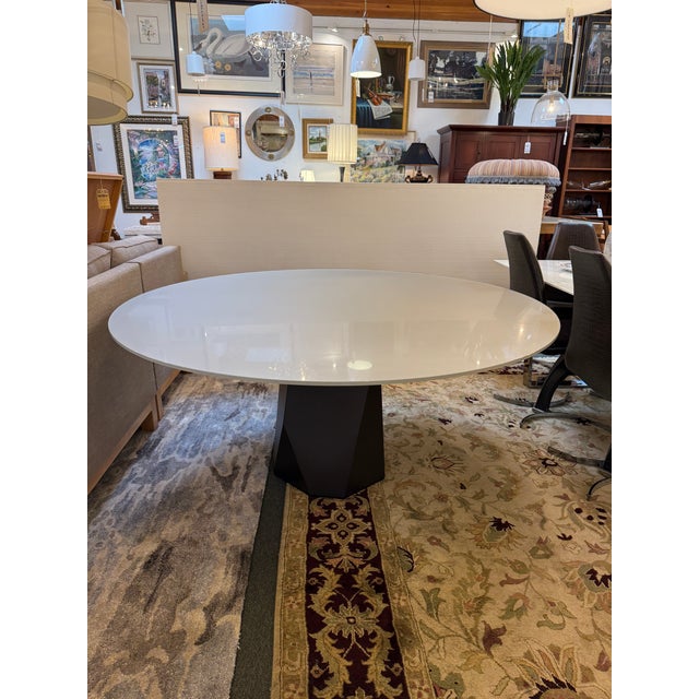 Gianluigi Landoni for Sovet Italia Deod Dining Table, 67 Inch For Sale - Image 13 of 18