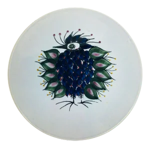 1960s Royal Copenhagen Decorative Round Plaque