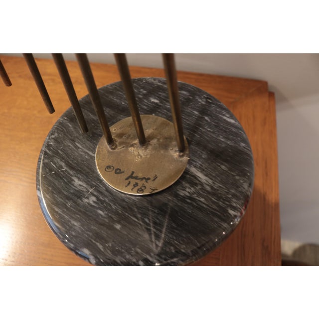 Modern 1970s Curtis Jere Modernist Table Sculpture For Sale - Image 3 of 9