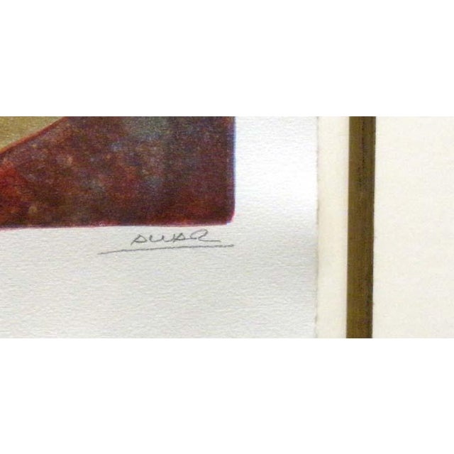 Sunol Alvar "Maternitat Natural Pau" Hand Signed, Custom Framed For Sale - Image 4 of 5