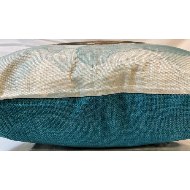 16" Square Pillow Decorated With an Adorable Doxie /Dachshund Dog Portrait - Made in the U K For Sale - Image 10 of 10