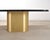 India Mahdavi Alber Sectional Walnut Brass Dining Table 11 Ft For Sale - Image 13 of 18