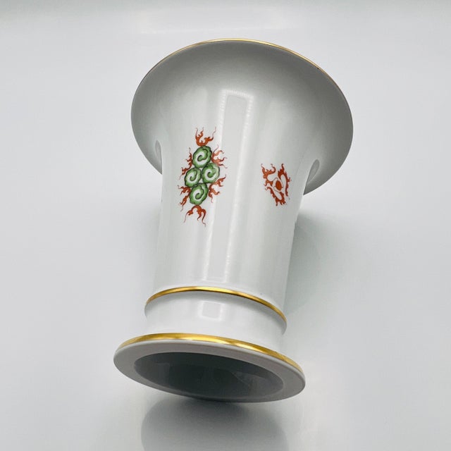 Vintage Green Ming Dragon Vase from Meissen Porcelain, 1950s For Sale - Image 6 of 13