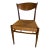 Mid 20th Century Danish Rush and Teak Wood Chair For Sale