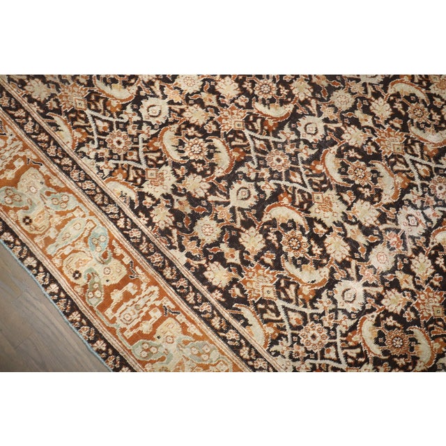 Antique Indian Agra Rug - 6' x 8'9" For Sale - Image 4 of 8