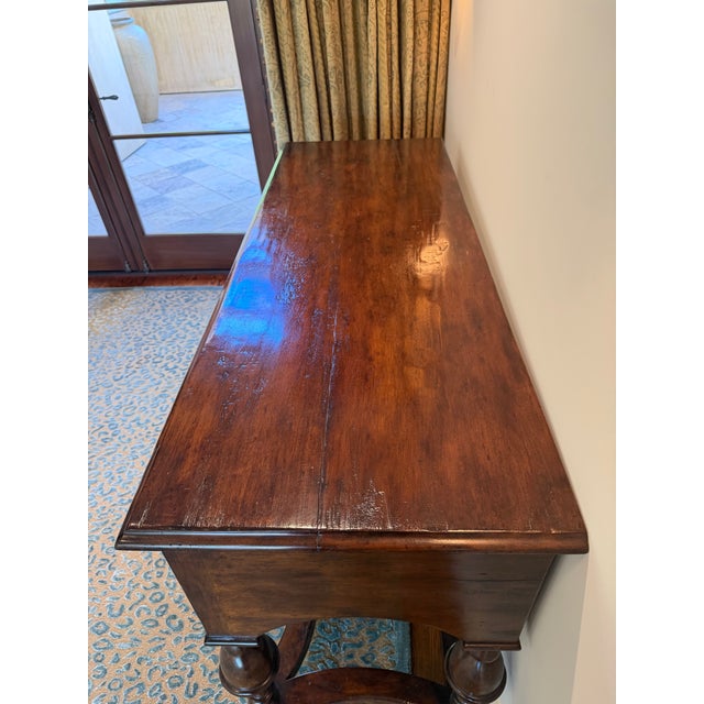 Brown Vintage Spanish Sideboard/Console For Sale - Image 8 of 10