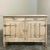 Wood Antique Rustic Arts & Crafts Period Low Buffet ~ Credenza For Sale - Image 7 of 13