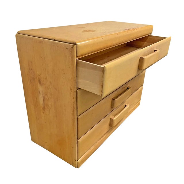 Camel American Modern Chest of Drawer For Sale - Image 8 of 13