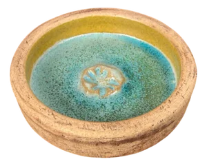 Mid-Century Modern Danish Studio Pottery Bowl by Conny Walther, 1960s