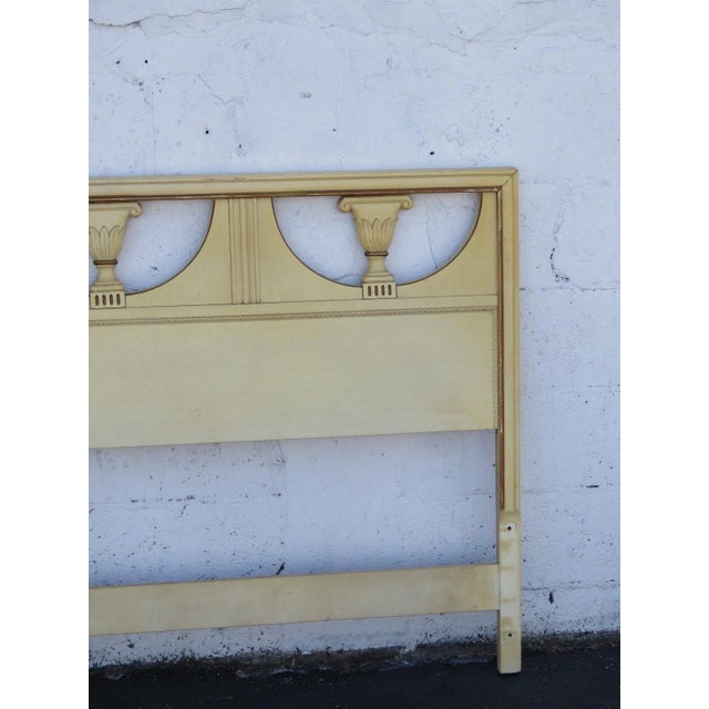 French Painted King Size Headboard Chairish