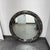 Art Deco Monumental Round Mirror in the Style of Karl Springer For Sale - Image 3 of 13