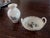 Vintage Herend Hungary Windsor Garden Porcelain Miniature Vase and Trinket Dish Set For Sale - Image 13 of 18