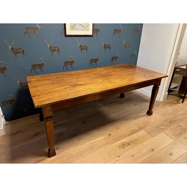 Colonial Farmhouse Table, 1890s For Sale - Image 12 of 13