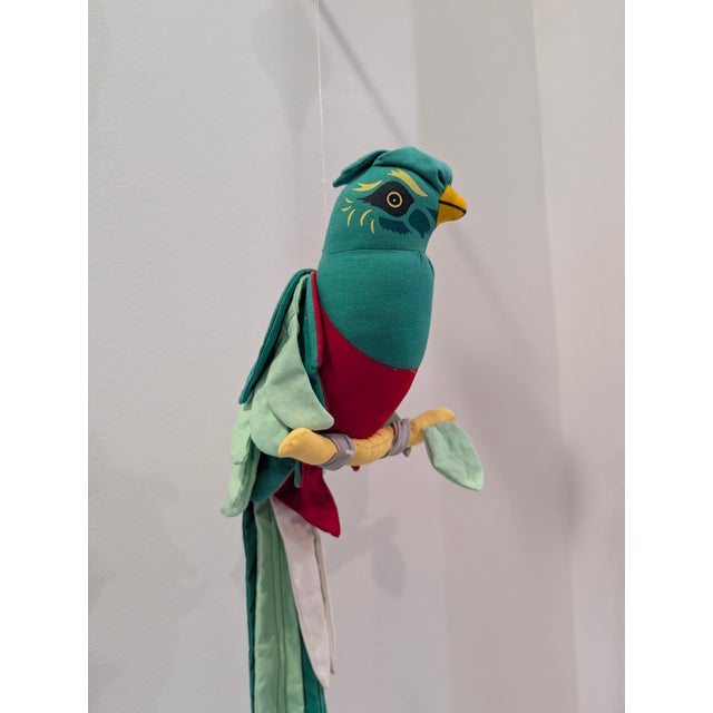 Vintage Angelitos Stuffed Parrot Decor For Sale In Miami - Image 6 of 9